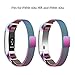 SWEES Fitbit Alta HR and Alta Bands Metal, Milanese Stainless Steel Replacement Accessories Metal Small & Large Band for Fitbit Alta HR and Alta, Colorful