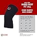 Knee Compression Sleeve: Best Compression Knee Sleeves Knee Brace Support For Running Basketball Crossfit Meniscus Tear Arthritis Injury Recovery Pain Relief, Men Women, Reflects light, Bag Included