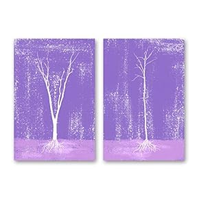Abstract Trees Pop up Painting Artwork for Home...