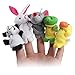 Mansalee 16 Pack Finger Puppet Set - MANSA 10 Animals + 6 People Family Members Educational Toys for Children, Story Time, Shows, Playtime, Schools