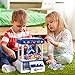 Bundaloo Shark Claw Machine Arcade Game for Kids - Candies, Toys, Prize Grabber, Mini Vending Dispenser - 30 Tokens, 3-Lever Design, Fun Sound Effects