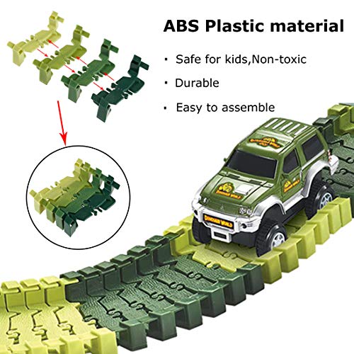 4 Dinosaur+Jurassic+Flexible+Playset+Toddler