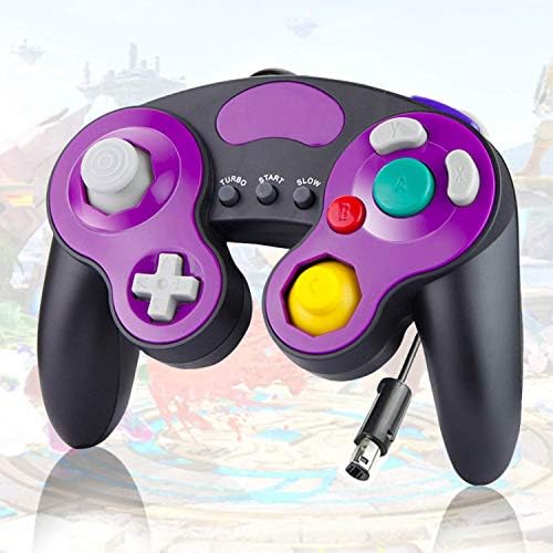 Donop Classical 休日 Cable Wii コントローラーgamecube 紫の