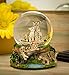 Elanze Designs Endangered Clouded Leopard 100MM Sturdy Glitter Water Wind Up Musical Snow Globe Tabletop Dresser Figurine Decoration Plays Tune We've Only Just Begun