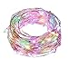Ehome 100 LED 33ft/10m Starry Fairy String Light, Waterproof Decorative Copper Wire Lights for Indoor, Bedroom Festival Christmas Wedding Party Patio Window with USB Interface (Multi Color)