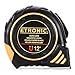 Etronic 12-Foot-by-5/8-Inch Tape Measure (Auto Lock, Magnetic Hook, Double Sided Blade, Nylon Bond Blade)