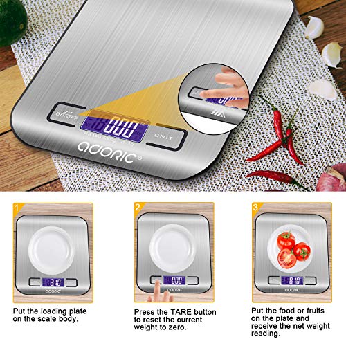 Balance électronique de précision - Portée 500 g - précision 0,01 g - Alla France - Meilleur du Chef