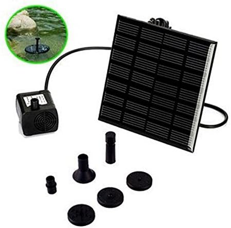 Brushless Dc Solar Water Pump Power Panel Kit Fountain Pool Garden Watering Pumb Solar Power Fountain Garden Sprinklers