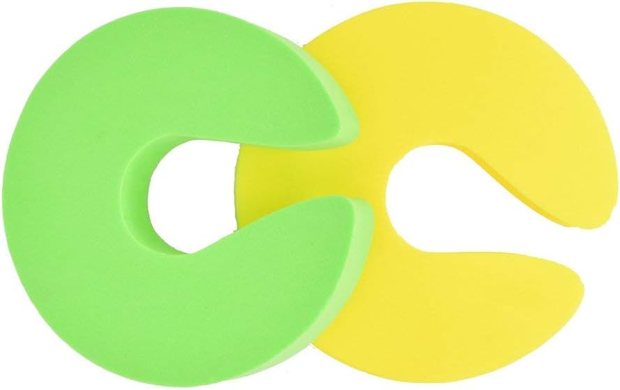 EliteBaby Door Stopper Child Proofing Finger Protector Foam Bumper Guards, 2 Pack