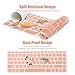 for HP Stream 14 Keyboard Cover for HP Stream 14 Inch Laptop | HP Stream 14-ax Series | 14 inch HP Pavilion 14-ab 14-ac 14-ad 14-al 14-an Series Protective Skin, Rose Gold