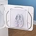Household Essentials 135 Polyester Sneaker Wash and Dry Bag for Laundry Machines - White
