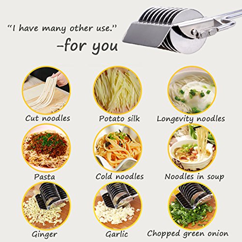 PROKITCHEN 2 Size Stainless Steel Dough Press Dumpling Skin Maker and Pasta Machine Pressing Mold
