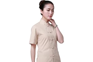ZooBoo Chinese Traditional Clothing Shirt for Women - Tang Martial Arts Kung Fu Suit