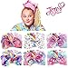 8 Inches JOJO Siwa Hair Bows Alligator Clips for Girls 6pcs Large Bows Hair Barrettes Accessories for Toddler Teens Kids