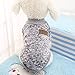 Idepet Pet Dog Classic Sweater Sweatshirt, Soft Fleece Coat for Small,Medium Dog,Warm Pet Dog Cat Clothes,Soft Puppy Customes 2 Color (S, Grey)