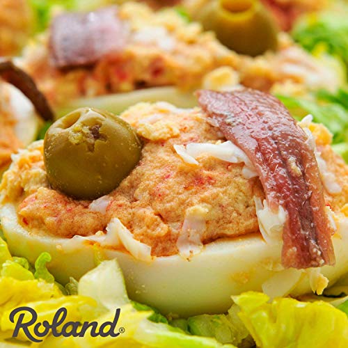 Roland Foods Manzanilla Olives Stuffed with Anchovies, Specialty