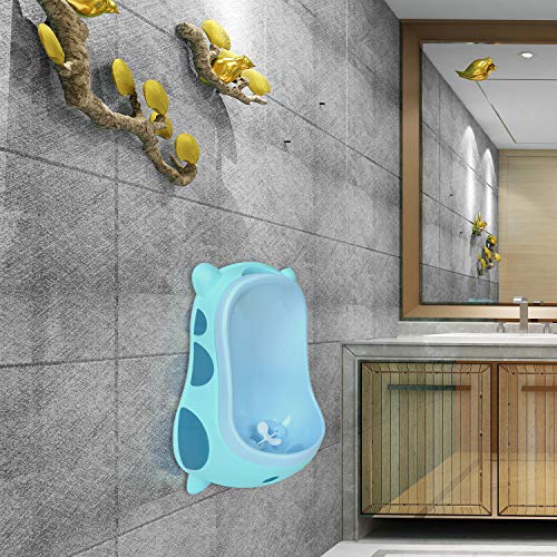 Potty Training Urinal for Boys - Cute Cow Training Urinal/Potty Urinal Pee Trainer Urine (Blue Cow)