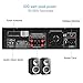 Home Audio Power Amplifier System – 500W 4 Channel Theater Power Stereo Sound Receiver Box Entertainment w/ USB, RCA, AUX, MIC w/ Echo, LED, Remote – For Speaker, iPhone, Studio Use – Pyle PT4601AIUthumb 1