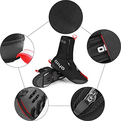 Umiwe Cycling Shoe Cover Toe Cover Outdoor Sports Waterproof Warmer Windproof Winter Rain Bike Overshoes Booties Covers for Men Women
