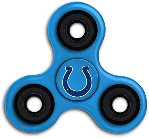 Tri Spinner Spinner Fidget Toy Hand Tri-Spinner Indianapolis Colts Bearing Stress ADHD Focus Anxiety Relief Toys EDC Helps Focus