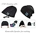 ABOGALE Bluetooth Music Beanie, Unisex Bluetooth 4.2 Knit Hat Stereo Headphones and Microphone (Black)