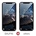 iPhone X Screen Protector, DAUPIN iPhone X Tempered Glass Screen Protector [Scratch Resistant] [Anti-Fingerprint] HD Clear Bubble Free Screen Protector Film for Apple iPhone X(Clear)