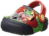 Crocs Kids' Fun Lab Light-up Boys Graphic Clog, Robosaur Rex, 13 M US Little Kid