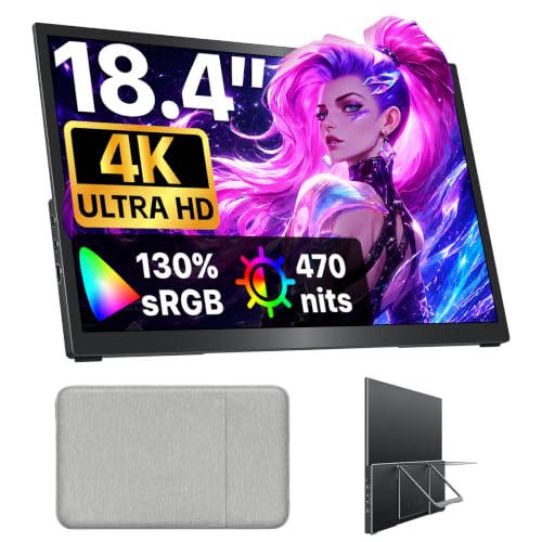 Upperizon 18.4 inch 4K Portable Monitor