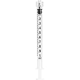 1ml Luer Lock Syringe, Sterile, Individually Sealed - 100 Syringes per Box (no Needle)