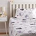 AmazonBasics by Disney Minnie Mouse Purple Love Bed Sheet Set, Twin