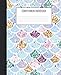 Composition Notebook: Mermaid Scales Wide Ruled Notebook Lined School Journal | 100 Pages |  7.5 x 9.25