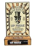 Doctor Lip Bang's Lip Freak Lip Balm | All Natural Buzzing Lip Balm - Clockwerk Orange, 0.15 oz