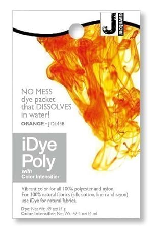 Jacquard iDye Poly - Stoff Farbstoff für Polyester und Nylon (Verschiedenen Farben Erhältlich) - Orange