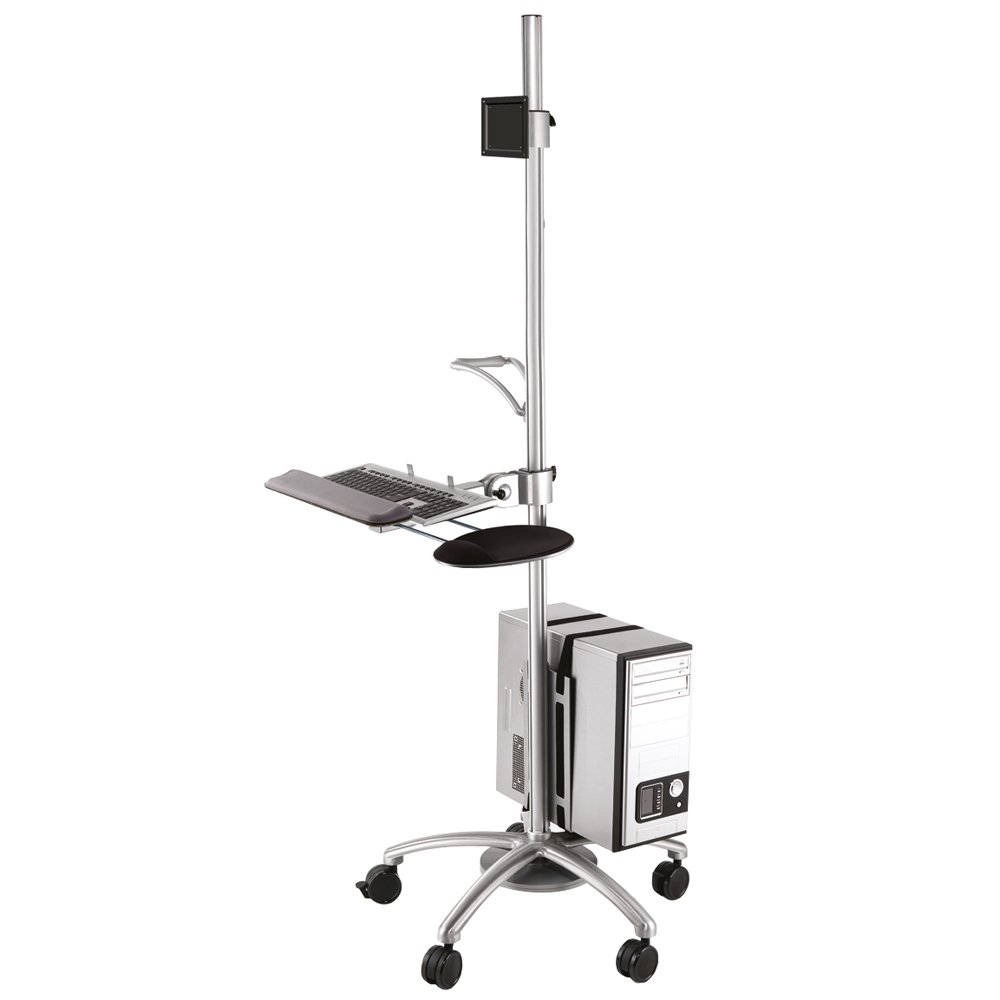 Newstar Fpma Mobile1800 Mobile Work Station Floor Stand For