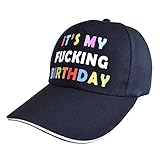 Funny Birthday Trucker Hat, Birthday Gift. Black