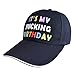 Funny Birthday Trucker Hat, Birthday Gift. Black