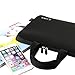 iColor Butterfly 11.6 12 Inch Laptop Case Protective Sleeve Bag Briefcase with Handle (IHB12-005)