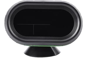 KEENSO 4 in 1 Car Thermometer Voltmeter Clock, Auto 12V Voltage Monitor LCD Clock Digital Alarm Clock Temperature Battery Meter