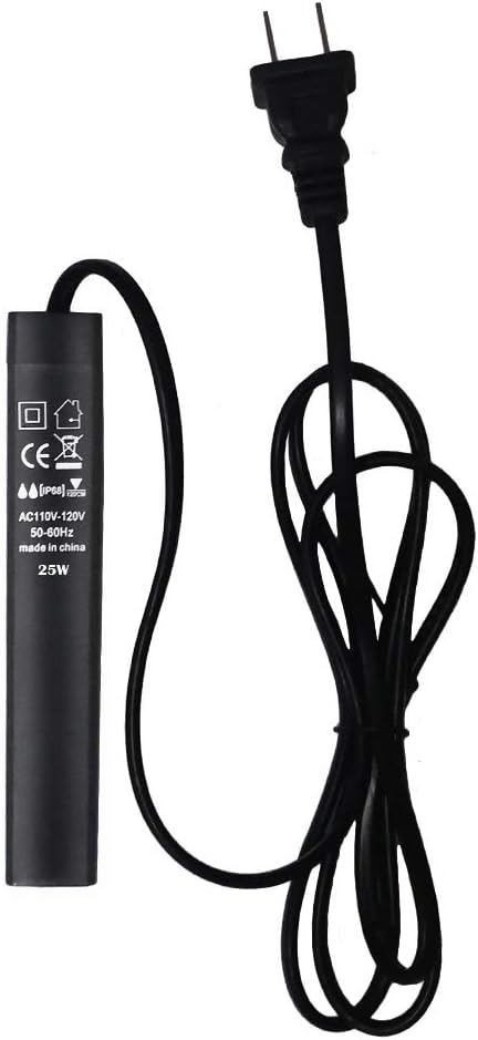 GOOBAT Mini Betta Heater for Aquariums, Submersible Heater for Betta Tanks Up to 10 Gallons