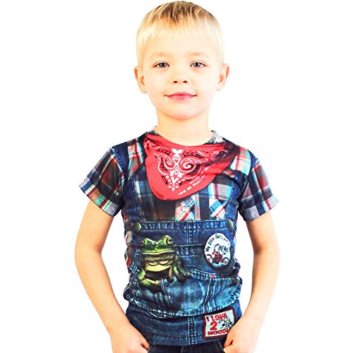 Faux Real Toddler Hillbilly Costume T-shirt