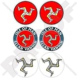 ISLE of MAN TT Races MANX Triskellion 40mm (1,6