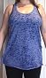 Epic MMA Gear Flowy Racerback Tank Tops - Burnout Colors, Pack Of 3, Black/Pink/Blue, Size 4XL - View #6