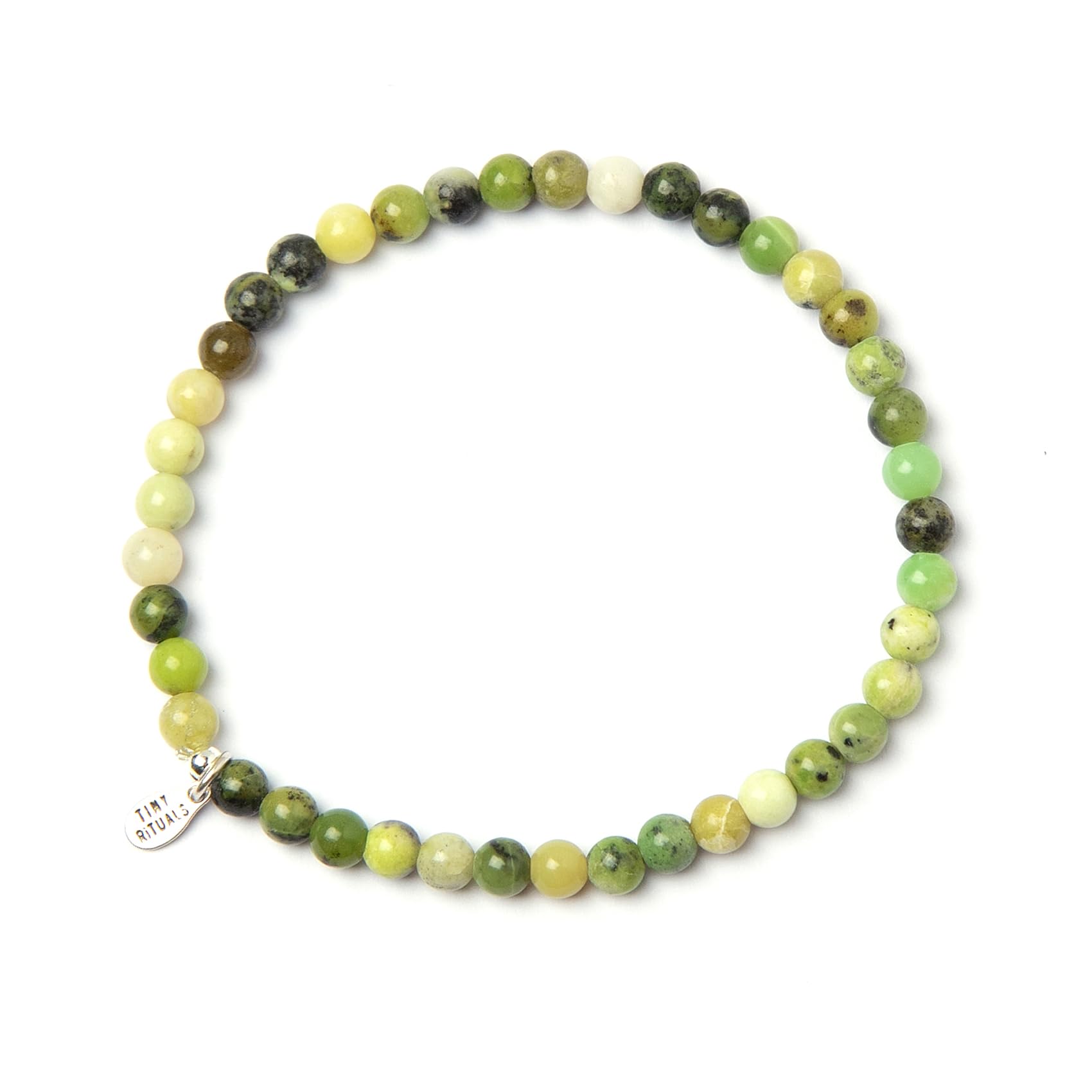 Tiny Rituals CHRYSOPRASE JASPER ENERGY BRACELET