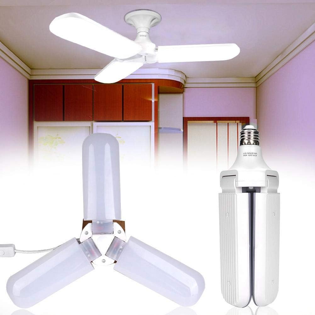 ventilatore da soffitto con pale pieghevoli