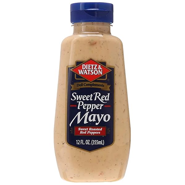 DIETZ & WATSON SWEET RED PEPPER MAYO – 2 BOTTLES