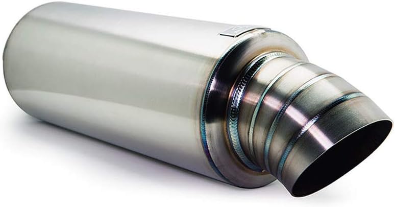 3" Street Muffler, with Turndown Tip
