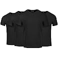 Fresh Clean Threads Crew Neck T-Shirt - Pre Shrunk Soft Fitted Premium Tee - Men’s T- Cotton Poly