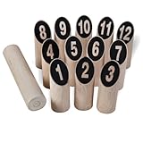 DMI Sports Kubb Viking Bowling Game with Tailgate Bag