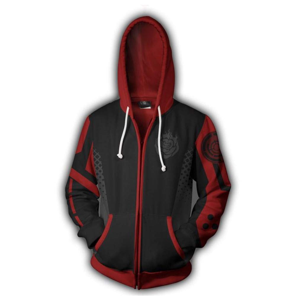 VOSTE Anime Cartoon Ruby Rose Cosplay Hoodie 3D