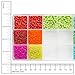 Cousin DIY Rainbow Glass Seed Beads Assortment 218g/7.69oz